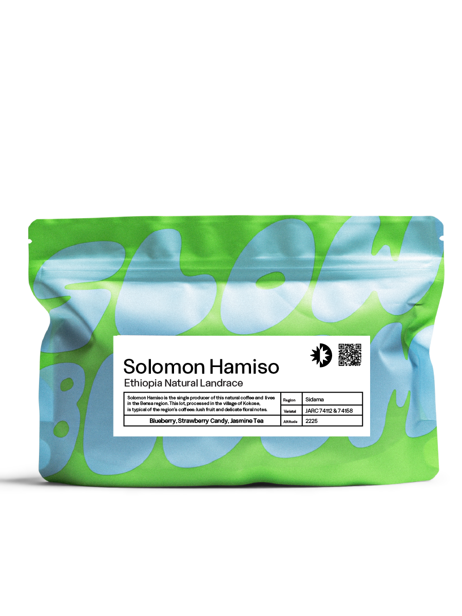 Ethiopia | Solomon Hamiso - Natural Landrace — Slow Bloom Coffee